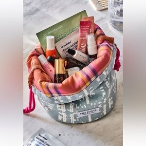 Free People Travel Essentials Bag with Deluxe Samples